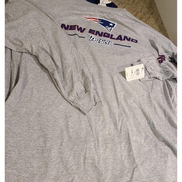 Lot of 2 Vintage Mens XXL New! NFL New England Patriots shirt & Lee Sport used - Picture 3 of 15
